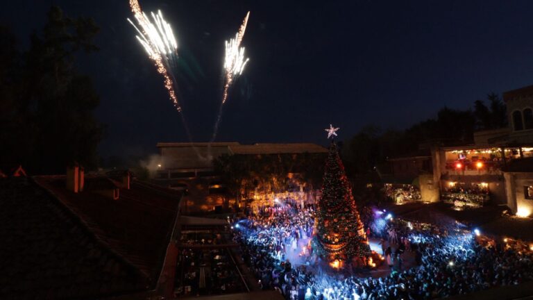 Val’Quirico da inicio oficial a las fiestas decembrinascon el tradicional encendido del Árbol de Navidad