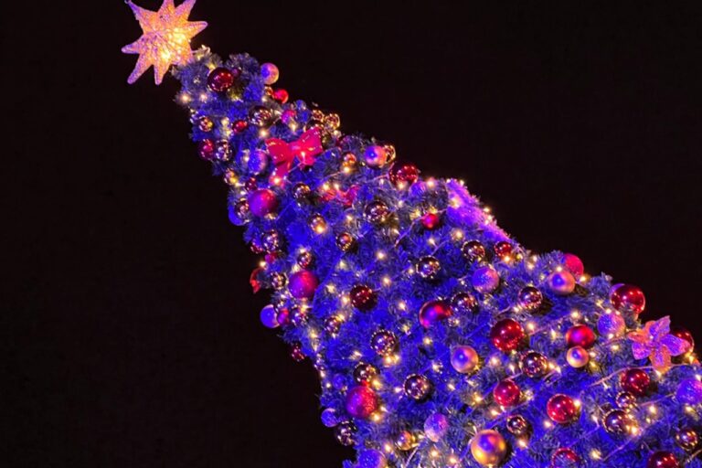 Retiran adornos navideños en el Zócalo de Puebla