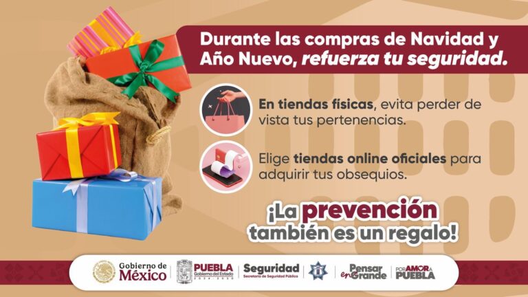 Emite SSP recomendaciones para compras seguras en vísperas de Navidad y Año Nuevo