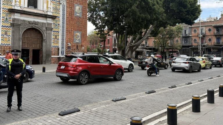 Policía de la Ciudad implementa acciones de seguridad en el Seminario Palafoxiano