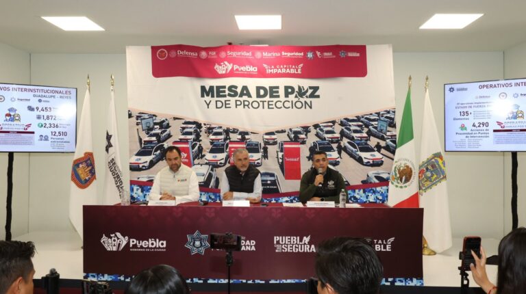 Baja incidencia delictiva en Puebla capital ante implementación de estrategias de seguridad: SSC