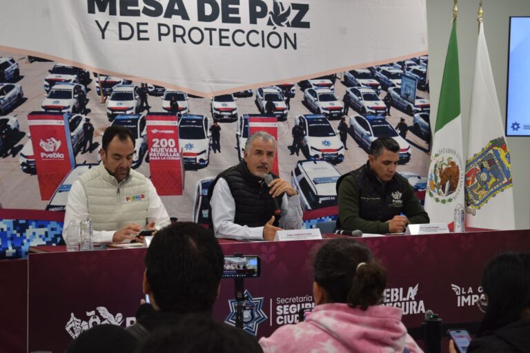 Coordinación de los tres órdenes de gobierno deja saldo blanco en Puebla capital: Franco Rodríguez