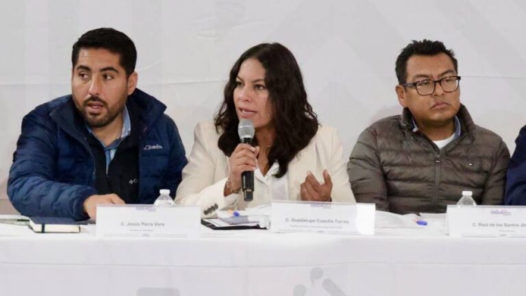 Refuerza Lupita Cuautle trabajo coordinado con autoridades auxiliares