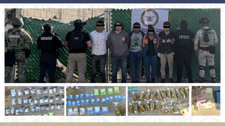 Desarticula FGE banda “De la México 83”, dedicada al narcomenudeo y generadora de violencia en Puebla
