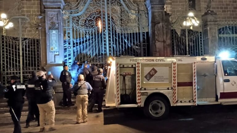 Coadyuva Gobierno de la Ciudad con inspección tras el incidente en la Catedral de Puebla