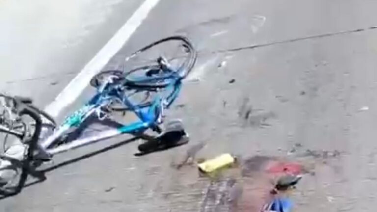 Muere ciclista atropellado por un tractocamión en la autopista Puebla-Orizaba
