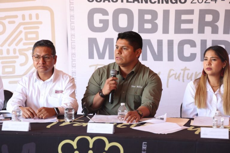 Recaudación histórica en Cuautlancingo: Omar Muñoz