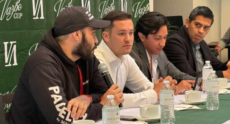 Presentan Torneo de Pádel Vazbe Cup para impulsar la profesionalización del deporte en Puebla