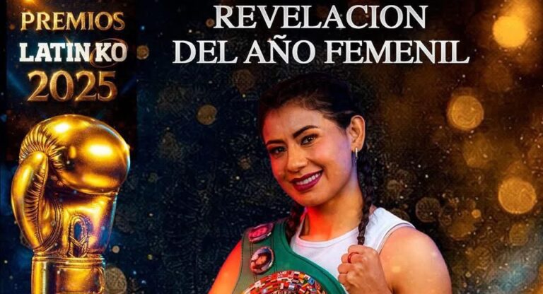 Gaby “La Bonita” Sánchez hace historia en los Premios Latin KO 2025