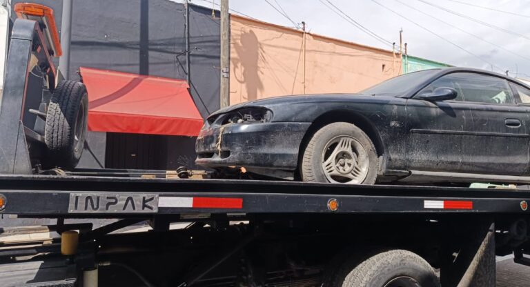 Más orden y seguridad: San Pedro Cholula atiende vehículos en abandono