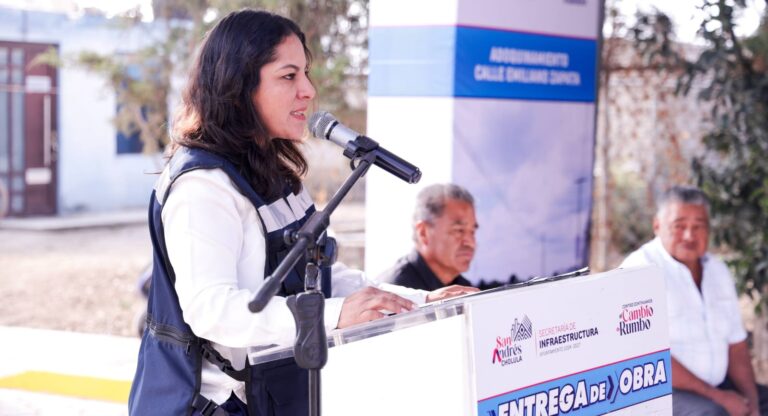 Transforma Lupita Cuautle calle Emiliano Zapata en vialidad segura y funcional