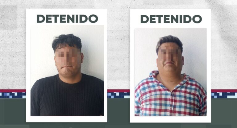 Resultado de la estrategia de seguridad coordinada, la SSC detuvo a dos presuntos multiasaltantes de tiendas de conveniencia 