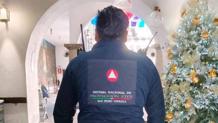 Activan en San Pedro Cholula protocolos preventivos por sismo
