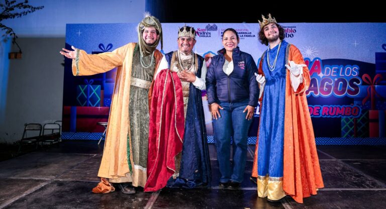 La magia de los Reyes Magos recorre San Andrés Cholula