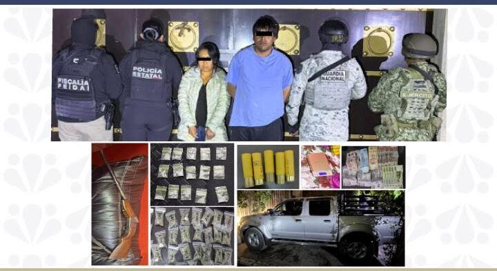 Realiza FGE cateo por delitos contra la salud en Atlixco