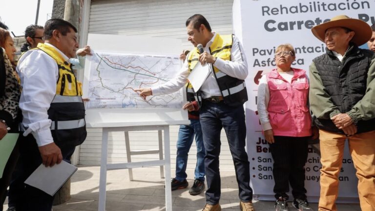 Gobierno Estatal transforma carretera Puebla – Tlaxcala; registra 40% de avance