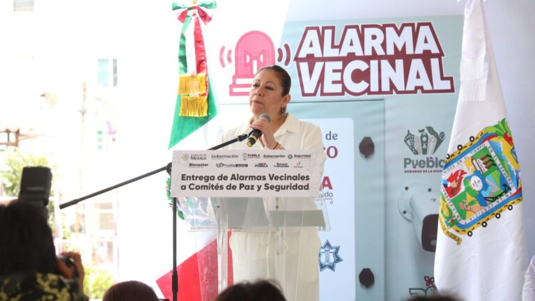 Alarmas vecinales se consolidan como estrategia eficaz de seguridad en Puebla