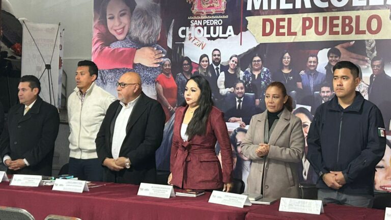 Con éxito avanza “Miércoles del Pueblo” en San Pedro Cholula