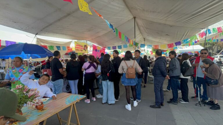 Con gran afluencia se realiza la feria del Tamal y Atole en San Pedro Cholula