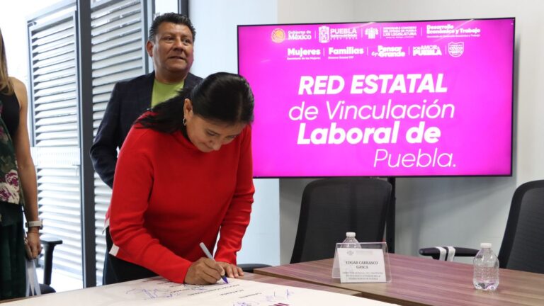 Instalan en el Congreso la Red Estatal de Vinculación Laboral de Puebla