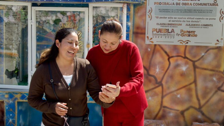 Obra Comunitaria atiende rezagos del pasado en juntas auxiliares: Laura Artemisa