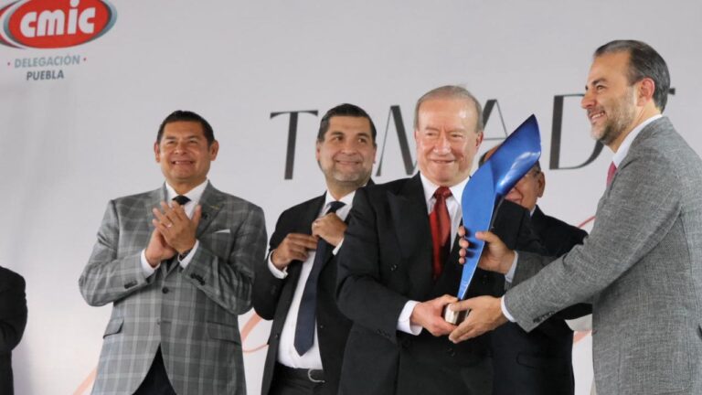 Prosperidad compartida lograda Puebla con alianza CMIC-Gobierno