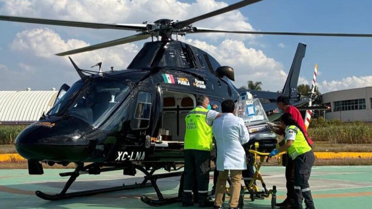 Respuesta inmediata permite traslado aéreo de bebé hacia Ciudad de México