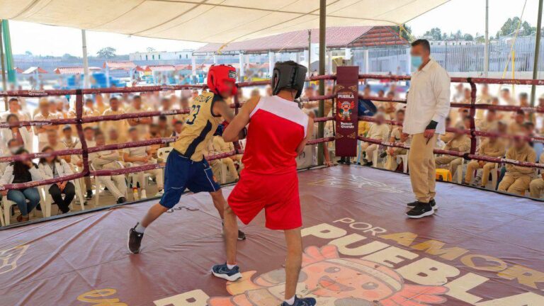 Secretarías de Seguridad Pública y Deporte realizan “1er Torneo de Box” en penal de Puebla
