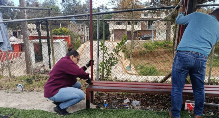 Impulsa Guadalupe Vargas dignificación de espacios deportivos 