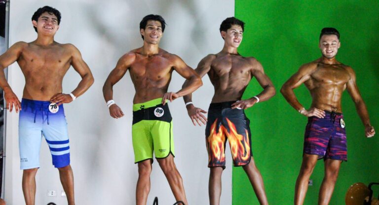 Puebla celebra fuerza deportiva en el “Mr. Lobo y Miss Bikini”