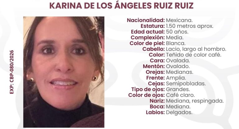 Comisión de Búsqueda acompaña acciones activas ante reporte de personas no localizadas