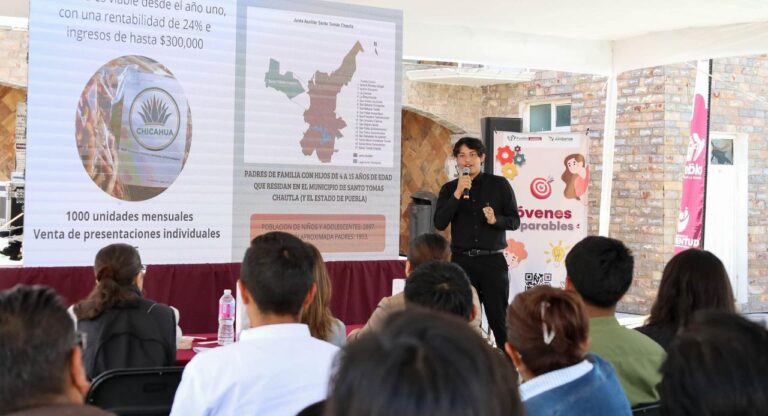 Pepe Chedraui impulsa la edición “Jóvenes Imparables en Juntas Auxiliares” en Santo Tomás Chautla