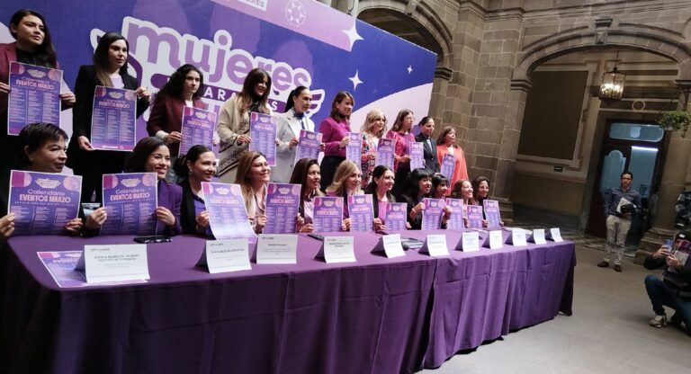 Mujeres policías custodiarán la marcha por el 8 de Marzo en Puebla