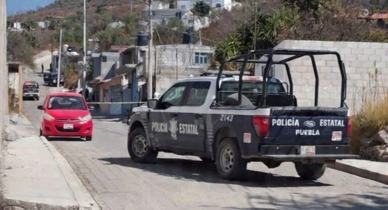 Ejecutan a un hombre en Tecamachalco, estaba encapuchado con vestimenta táctica