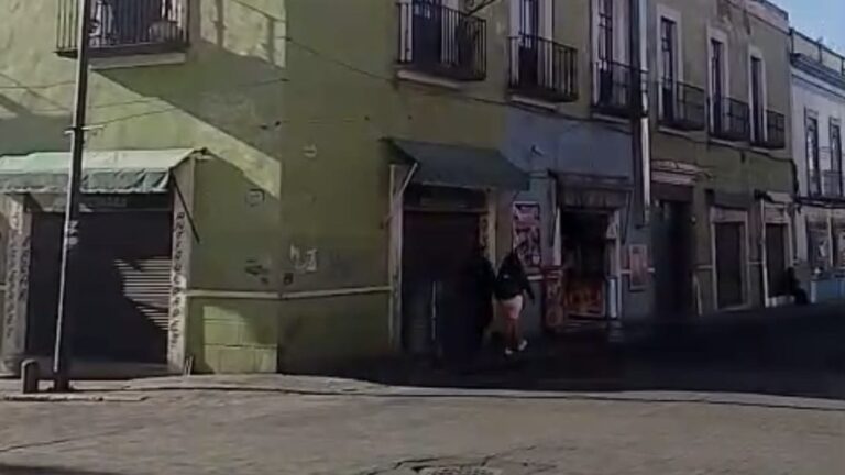 Calma en calles del Centro Histórico, tras hechos de violencia