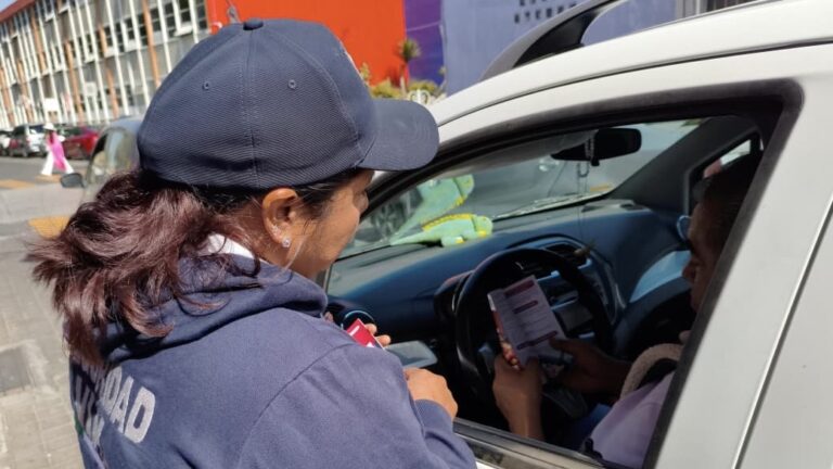 Gobierno de San Pedro Cholula y la Secretaría de Seguridad Ciudadana municipal refuerzan la prevención vial