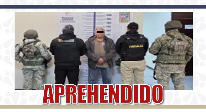 Cumple FGE orden de aprehensión por homicidio calificado en Coxcatlán