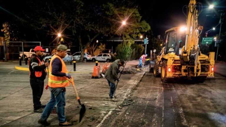 Trabajos diurnos y nocturnos en rehabilitación de Prolongación Reforma: Secretaría de Infraestructura