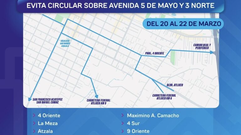 Implementa Policía de San Andrés Cholula operativo de seguridad por ‘Festival Equinoccio 2026’