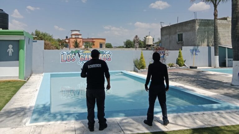 Protección Civil de San Pedro Cholula supervisa balnearios previo a semana santa