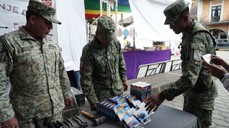 Coordinación interinstitucional promueve campaña de desarme en Huauchinango