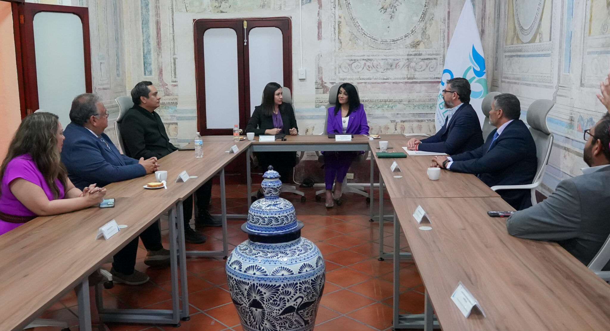 IEE Y CDH Puebla firman convenio de colaboración - Arroba Noticias