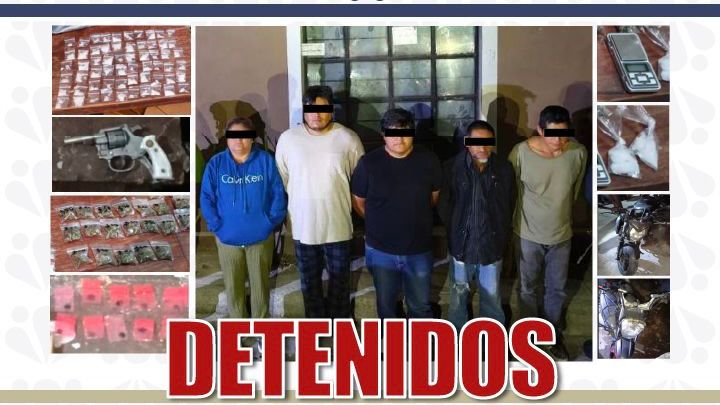 Desmantela FGE en acción interinstitucional a la banda de “La Muñeca” dedicada a narcomenudeo, secuestro y robo de vehículo en Aljojuca