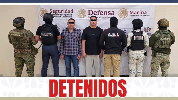 Detiene FGE a presuntos integrantes de “La Barredora”