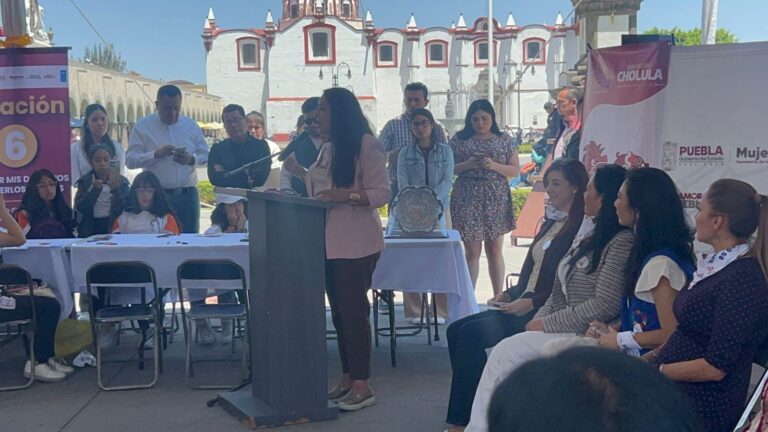 Encabeza Tonantzin Fernández Feria de Derechos e Igualdad en San Pedro Cholula