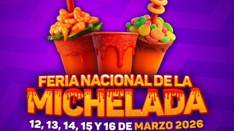 Feria de la Michelada en puerta en San Pedro Cholula