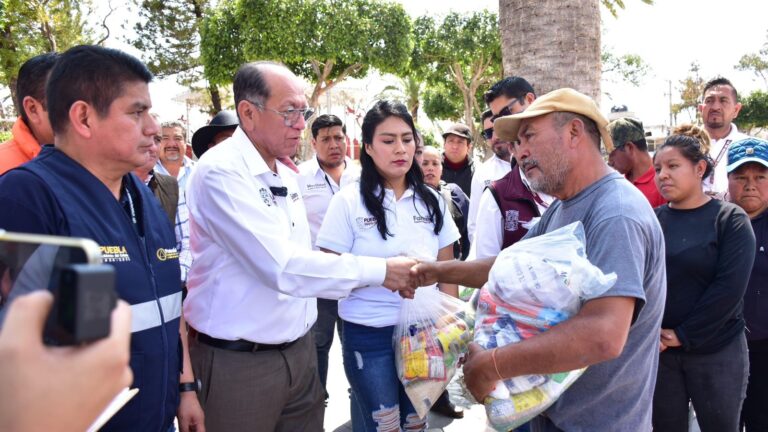 Protección Civil actúa oportunamente con afectados por granizada