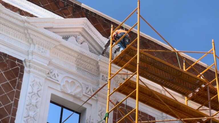 Realizan trabajos de rehabilitación en la antigua sede del Congreso