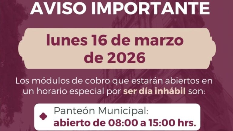 Informa Gobierno de Pepe Chedraui módulos de cobro y atención de servicios para el 16 de marzo