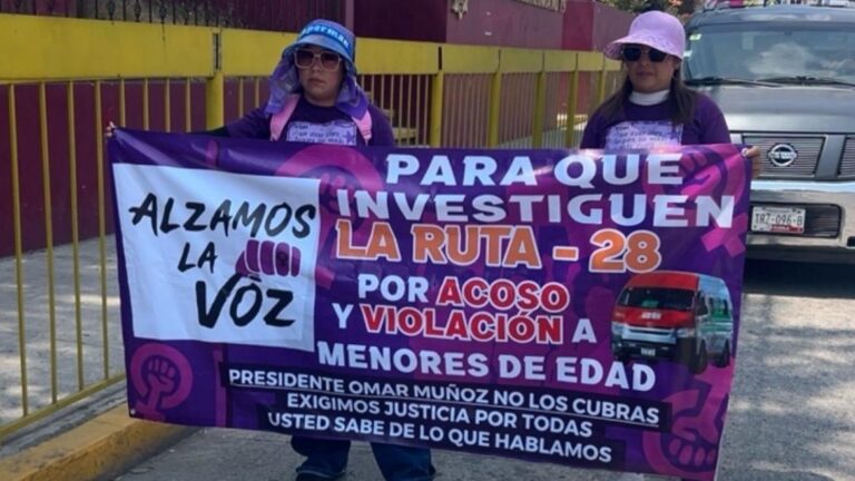 Marcha Feminista llega a Cuautlancingo